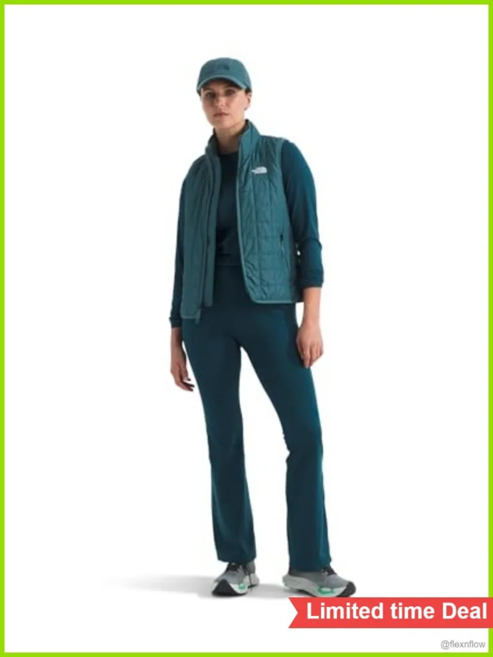 Women's Insulated Vest with Recycled Polyester, Water Repellent